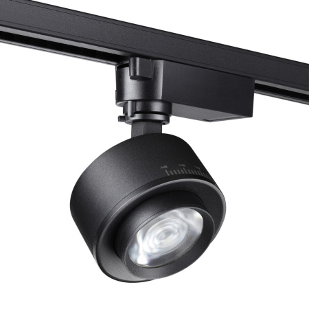 Св-к трековый однофазный IP20 LED 4000К 15W 220V EDDY черный NOVOTECH