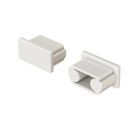 Комплект заглушек (для профиля ALM001S-2M) 10шт. Хром (ALM001EC) Technical Maytoni