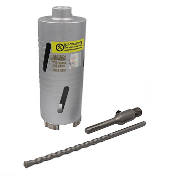 Коронка алмазная по бетону 68*150 мм Laser Deep Drill HD368 Hilberg