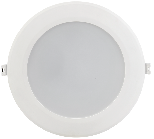 Светильник светодиодный ДВО 1717 белый круг 24Вт 6500К IP40 IEK