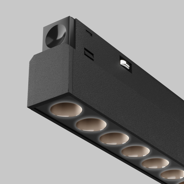 Трековый светильник LED 24Вт Черный IP20 Magnetic track system Exility TR031-4-24W3K-M-DS-B Technical Maytoni