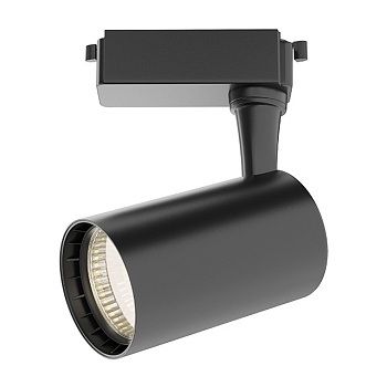 Трековый светильник LED 6Вт Черный IP20 Single phase track system Unity TR003-1-6W3K-W-B Technical Maytoni
