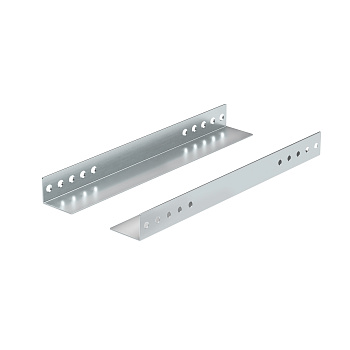 Уголок для тяжелого оборудования, глубина 453 мм для напольных 19" IT-корпусов ДКС серии CQE глубиной 800 мм, 2 шт. DKC