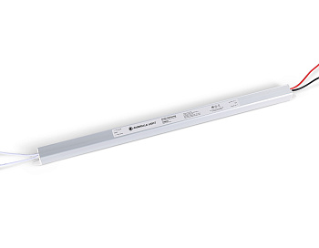 Блок питания ультратонкий для светодиодной ленты 12V 100W 8.3A IP20 185-260V 372*18*18 GS8607 Ambrella Light