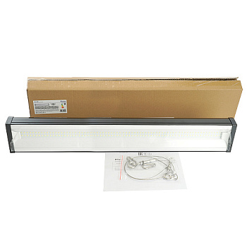 Светильник складской 150W 110° IP65 AC230V черный AL1180 Feron