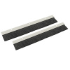 Щеточный буртик на алюминиевом держателе 400*45 ЕKF Basic (2шт) EKF
