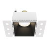 Встраиваемый светильник 1*GU10 20Вт Черный IP20 Downlight DL051-01-GU10-SQ-WB Technical Maytoni