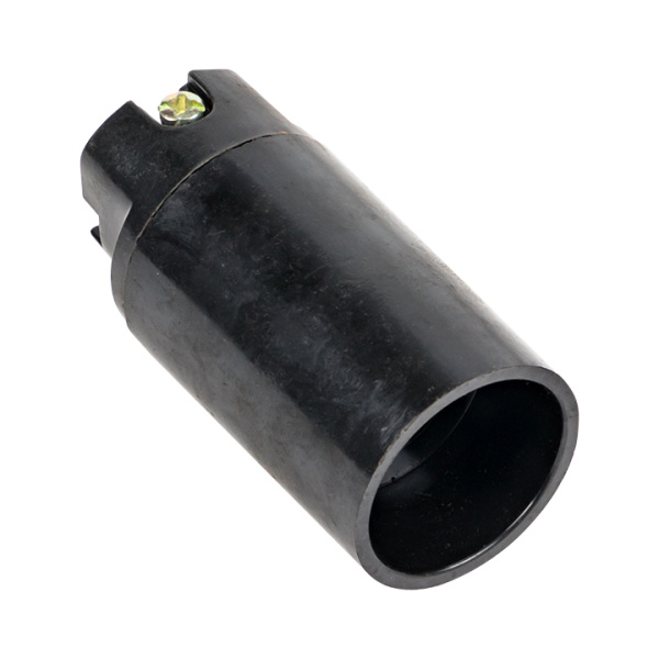 Патрон карболитовый подвесной Е14 черн, PROxima EKF