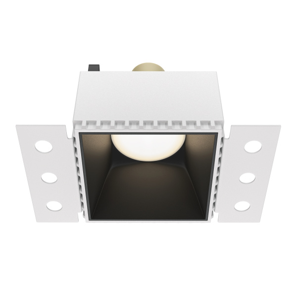 Встраиваемый светильник 1*GU10 20Вт Черный IP20 Downlight DL051-01-GU10-SQ-WB Technical Maytoni