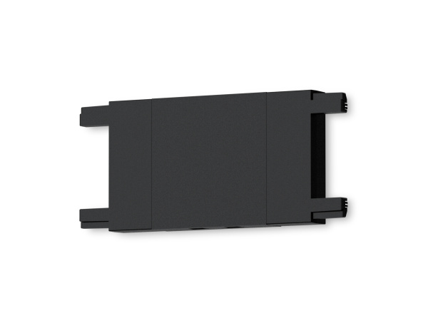 Коннектор прямой для накладного шинопровода Magnetic Ultra Slim GV1109 BK черный 46*26*26 Ambrella Light