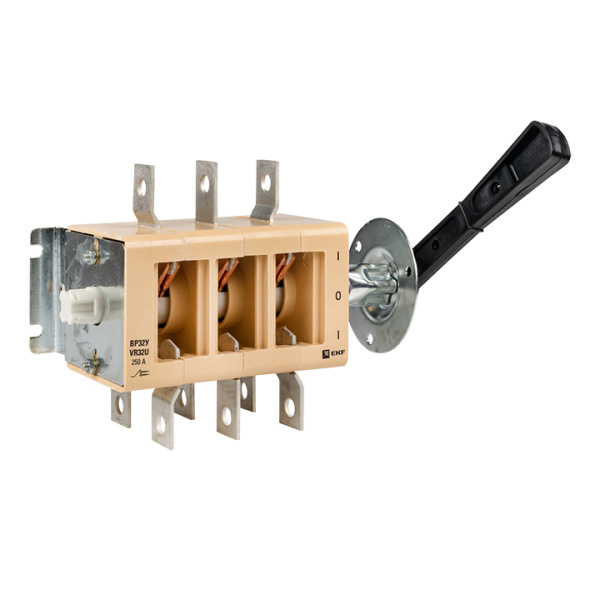 Выключатель-разъединитель ВР32У-35В71250 250А 2 направ, с д/г камерами съемная левая/правая рукоятка MAXima PROxima EKF