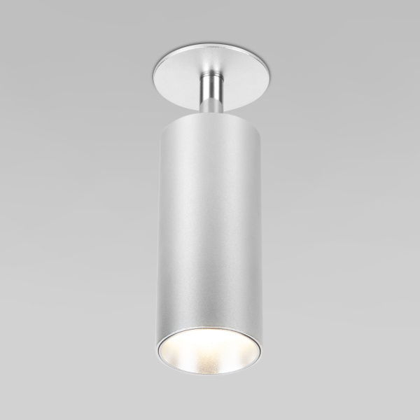 Светильник встраиваемый 10Вт 4200К серебряный IP20 Diffe (a058172) Elektrostandard