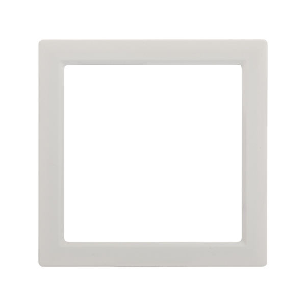 Декоративная вставка для рамок из натуральных материалов Avanti белая, 1 пост (2 мод.) DKC