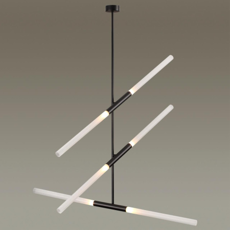 Потолочный св-к IP20 G9 6*40W SOHO черный ODEON LIGHT