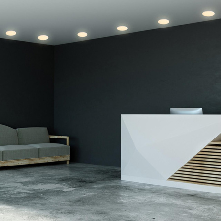 Встр.св-к IP20 LED 3000K 12W 85 - 265V MOON белый NOVOTECH