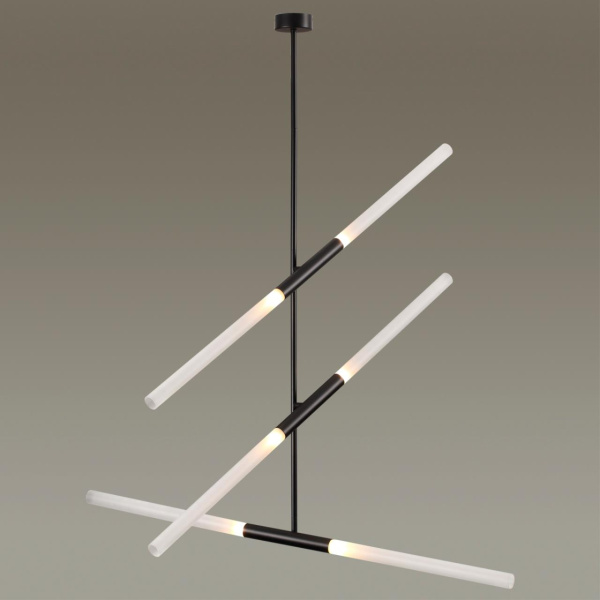 Потолочный св-к IP20 G9 6*40W SOHO черный ODEON LIGHT