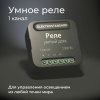 Умное одноканальное реле 2300Вт черный IP20 (a059324) Elektrostandard