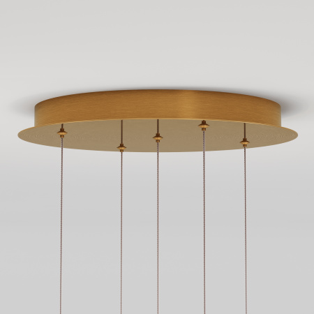 Подвесной светильник 5*LED 30Вт Латунь IP20 Sapphire MOD293PL-L30BS3K Maytoni