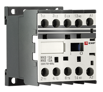 Миниконтактор МКЭ 16А 400В 1NO EKF PROxima