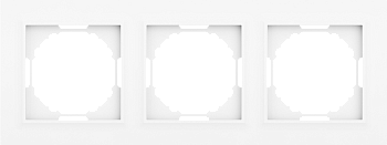 Donel A07 Wave глянцевый белый рамка 3-я, серия DB