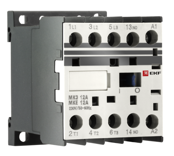 Миниконтактор МКЭ 16А 400В 1NO EKF PROxima