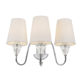 Бра 3*E14 40Вт Хром IP20 Florero MOD078WL-03CH Maytoni