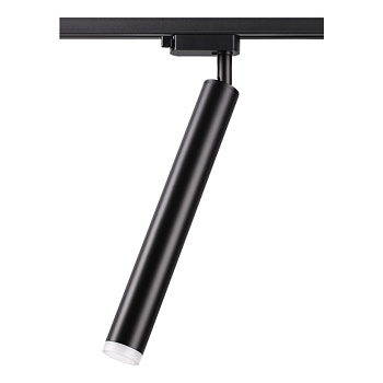 Св-к трековый однофазный IP20 LED 3000K 10W 160-265V MODO черный NOVOTECH