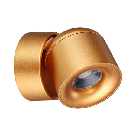 Св-к накл.св/д IP20 LED 10W 850Лм 4000K 220V GESSO матовое золото NOVOTECH