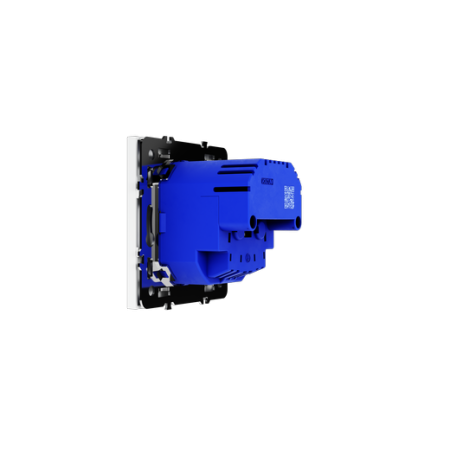 Розетка встраиваемая Voltum S70 с заземлением и защитными шторками, 16А, с USB, A+C, (белый матовый)