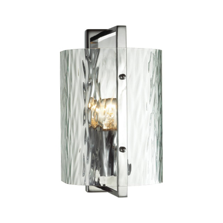 Бра E27 1*60W ELEGANTE хром/прозрачный/стекло ODEON LIGHT