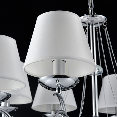 Люстра 8*E14 40Вт Хром IP20 Haley FR2909-PL-08-CH Freya