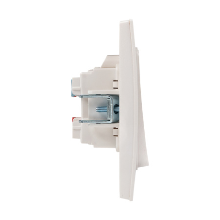 Стокгольм Выключатель 2-кл, 10А белый EKF