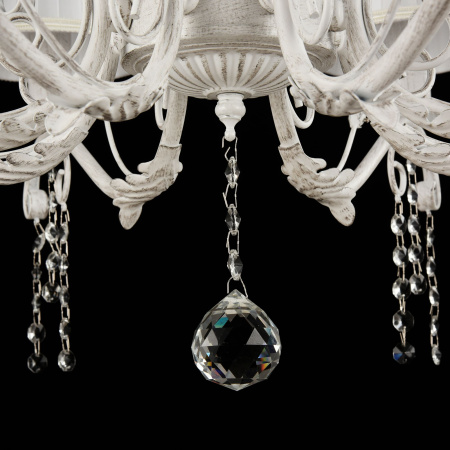 Люстра 8*E14 40Вт Белый IP20 Liviano FR2613-PL-08-W Freya