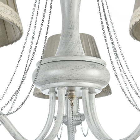 Люстра 5*E14 40Вт Белый IP20 Donata FR2759-PL-05-W Freya