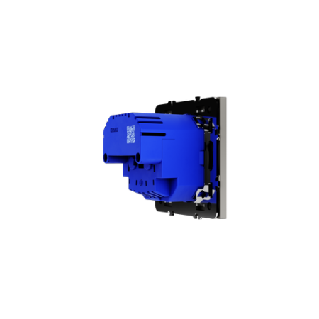 Розетка встраиваемая Voltum S70 с заземлением и защитными шторками, 16А, с USB, A+C, (кашемир)