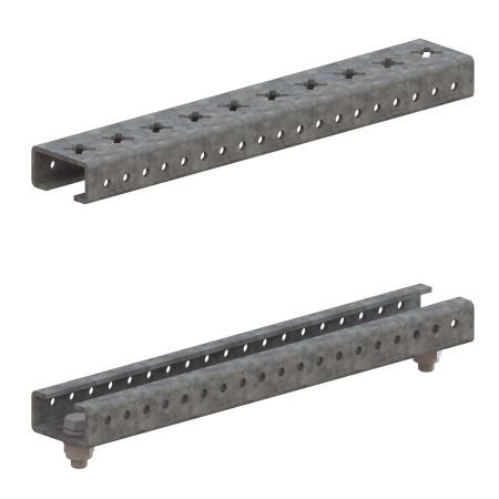 Комплект реек для установки главной шинной системы, 225мм DKC