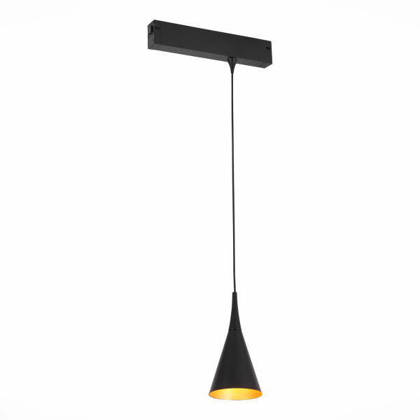 Светильник трековый Черный E27 1*40Вт IP20 D140xH 180-240В Без ламп ST502.423.01 ST LUCE