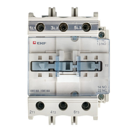 Контактор КМЭ малогабаритный 80А 380В NO+NC PROxima EKF