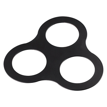 Рамка декор.к арт.357585-357587,357589,357909-357910 METIS черн E NOVOTECH