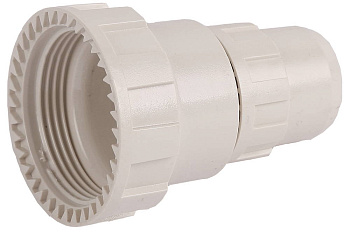 Переходник "ШиреФит" редукционный "накидная гайка - штуцер с гайкой", 20мм-16мм ЗУБР