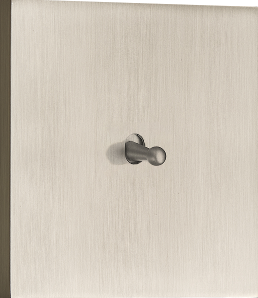 Donel N96 Переключатель перекрестный (с 3-х мест) на 1 тумблер, Каплевидный, 10AX 250V, Никель, серия DT