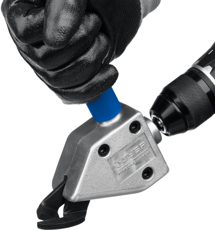 Турбо-Ножницы насадка-ножницы для реза листового и гофрированного металла ЗУБР