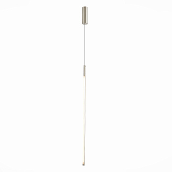 Светильник подвесной Никель/Белый LED 1*18Вт 3200К SL1580.123.01 ST LUCE