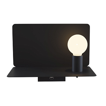 Бра 1*E27 60Вт Черный IP20 Rack C182-TL-01-B Technical