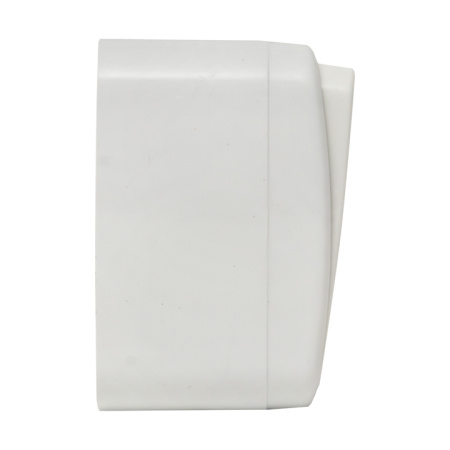 Минск Выключатель 1-клавишный ОП 10А с индикатором белый Basic EKF