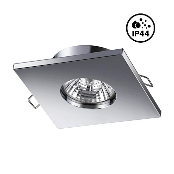 Св-к встр.влагозащ.IP44 GU10 50W 220V AQUA хром B NOVOTECH