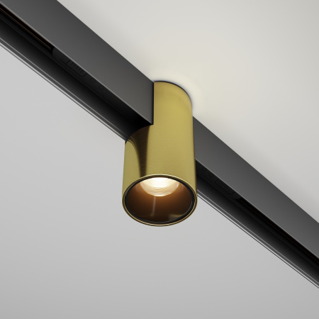 Трековый светильник LED 7Вт Латунь IP20 Magnetic track system Exility TR122-2-7W3K-BS Technical Maytoni