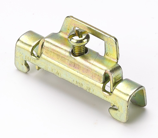 Ограничитель на DIN-рейку металлический с 1 винтом ФК-101 - DEKraft