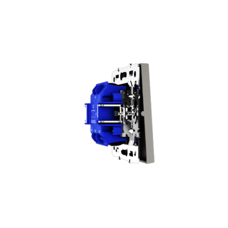 Выключатель встраиваемый Voltum S70 трехклавишный 10А, (кашемир)