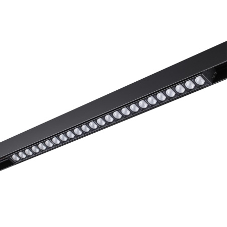 Трековый св-к для низков.шинопровода IP20 LED 4000K 24W 48V FLUM черн C NOVOTECH